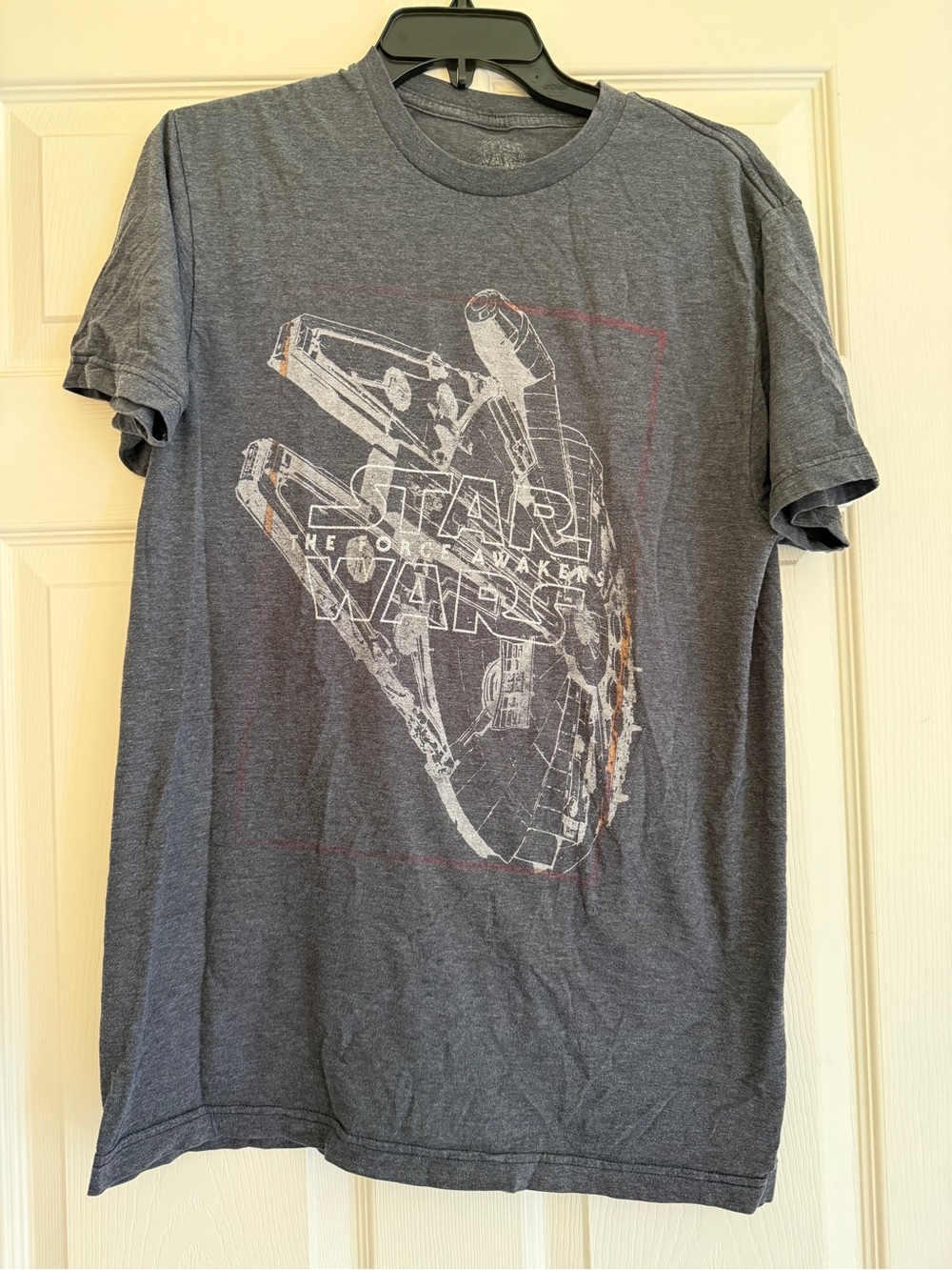 Star Wars Heather Gray Millennium Falcon Graphic Tee